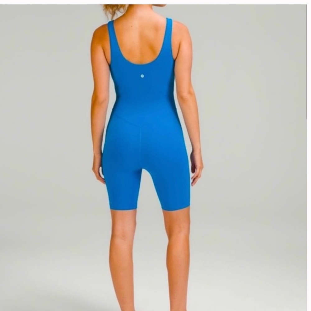 NWT Blue lululemon Align Bodysuit 8”